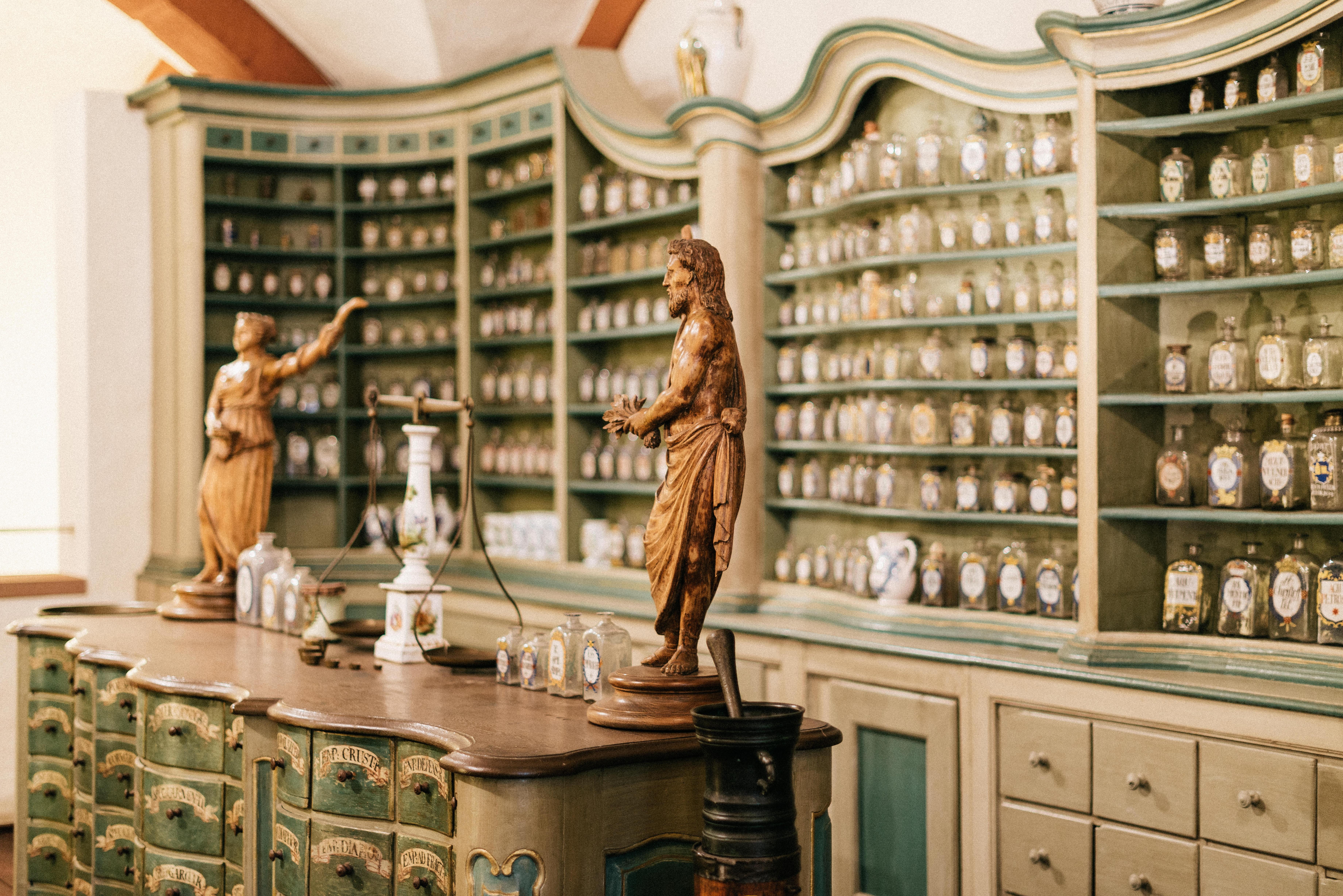 Le musée de la Pharmacie au château d'Heidelberg