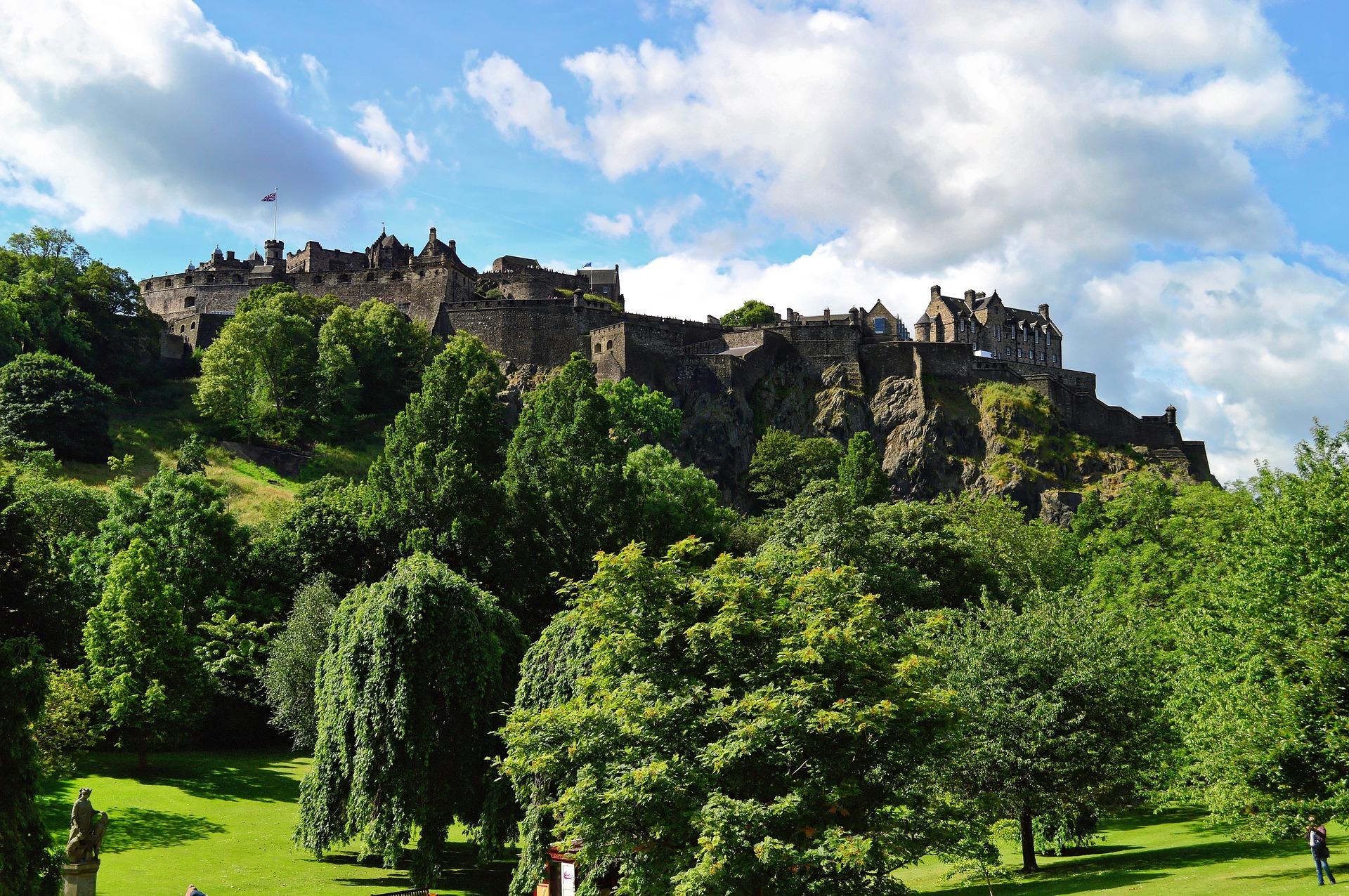 Le château d'Edimbourg