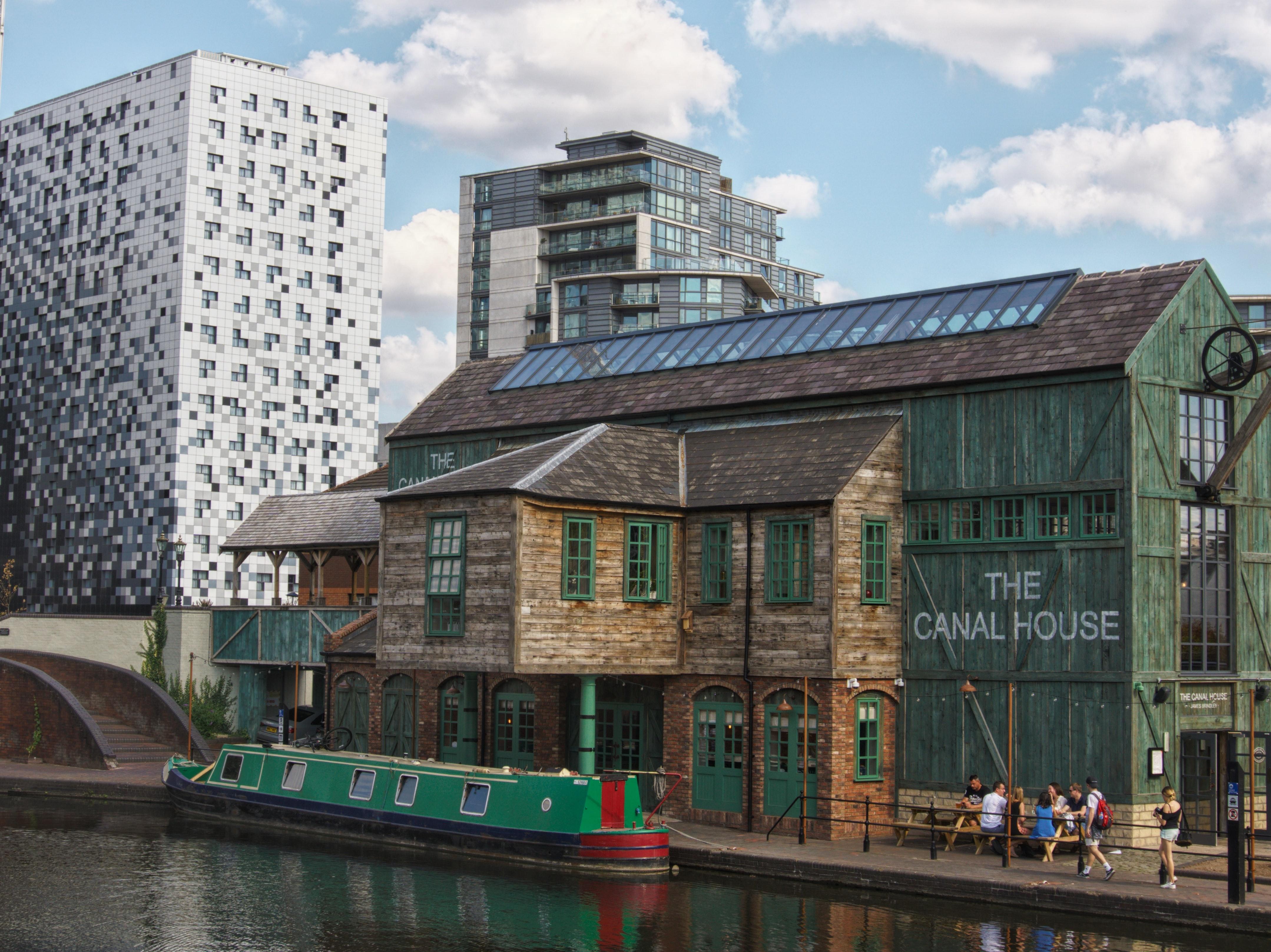 le canal à Birmingham